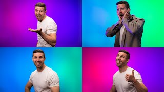 Create Colorful Gradient Backdrops for Your Photos and Video