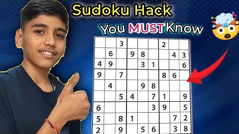 SOLVE SUDOKU PUZZLE FAST! 🧩 Easy & Beginner-Friendly Tutorial 