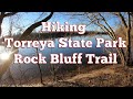 Hiking torreya state park rock bluff trail on the apalachicola river