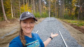 Building our GIANT septic mound || DIY House Build