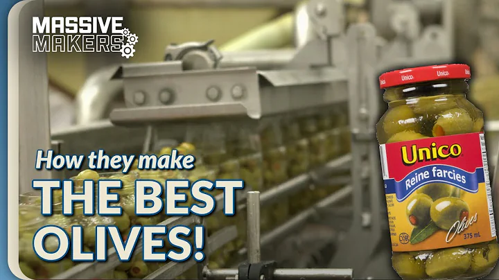 Packing process of Olives! | Food Factory