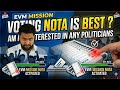 Election will cancel if you vote for NOTA ⁉️