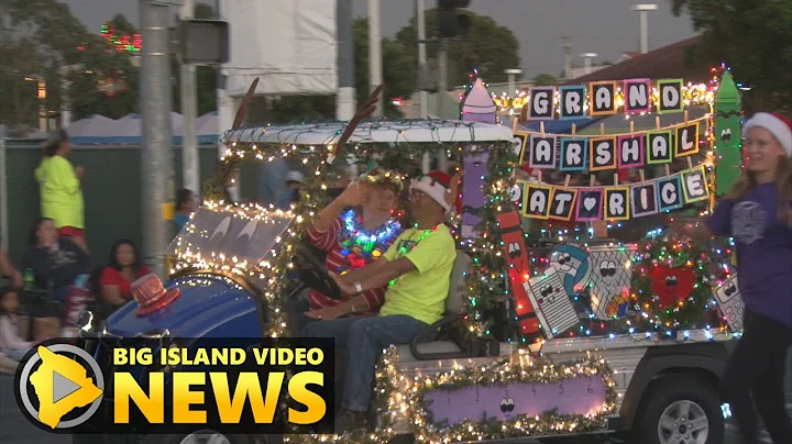 Teacher Patricia Rice, Waimea Parade Grand Marchal...