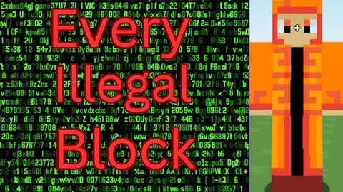 How to get every illegal block in Bloxd.io!