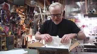 Adam Savage Opens His Secret Santa Gift!