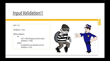Input Validation Tutorial for Python