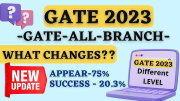 GATE 2023 What