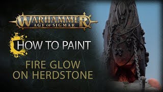 How to Paint: Fire Glow on Herdstone screenshot 5