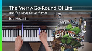 Howl's Moving Castle: The Merry Go Round Of Life - EASY Piano Cover