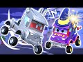 🎃HALLOWEEN💀Magier Truck stoppt den bösen Halloween-Roboter! | Gruselige Cartoons für Kinder