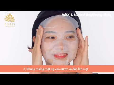 Mặt nạ thiên nhiên trị mụn, dưỡng trắng da sau 30 ngày sử dụng