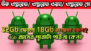 সেরা কে | Stock Android vs Android One vs Android Go vs Custom Os | Which is Best | Features