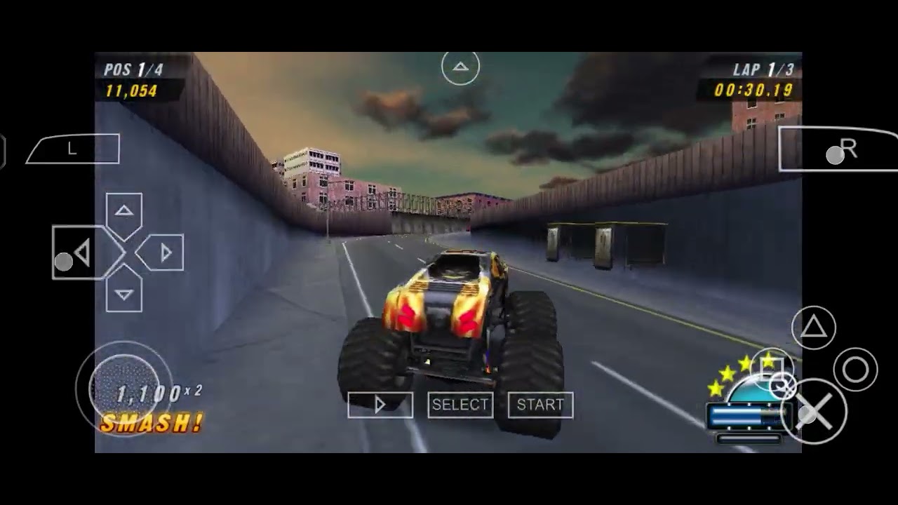 Monster Jam Urban Assault: Maximum Destruction (Sunset Smash) 