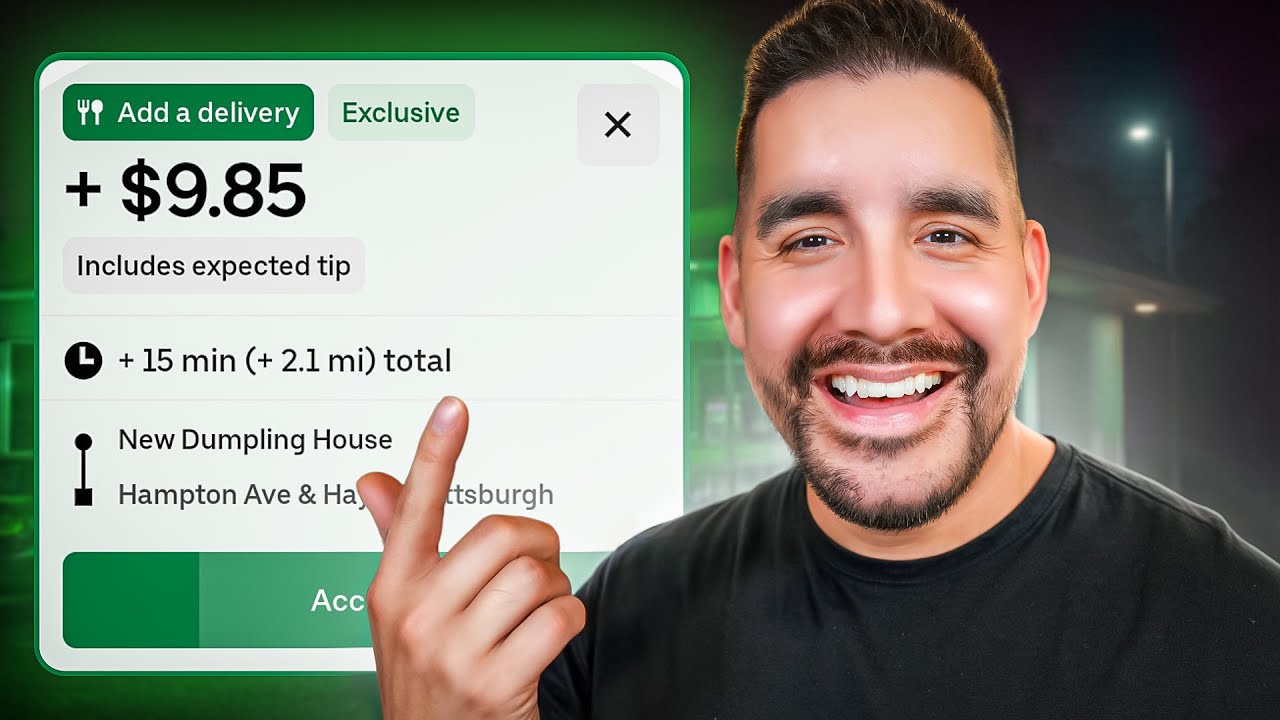 5 Simple Ways To Make MORE Money As An Uber Eats Driver In 2025