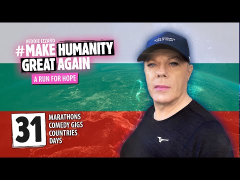 Eddie Izzard - A Run For Hope - Marathon 8 - January 8, 2021