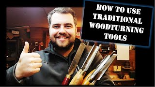 How to use woodturning tools