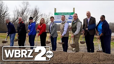 Construction begins on Bayou Pigeon Boat Launch Improvement Project