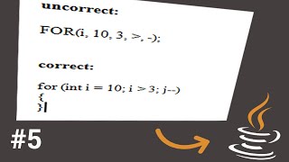 estructuras CONDICIONALES y de CONTROL JAVA ejemplos #5