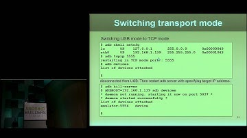 ADB (Android Debug Bridge)  How It Works - Android Builder Summit 2012