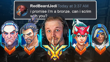 I Secretly Smurfed In a BRONZE Lobby and this is how it went...