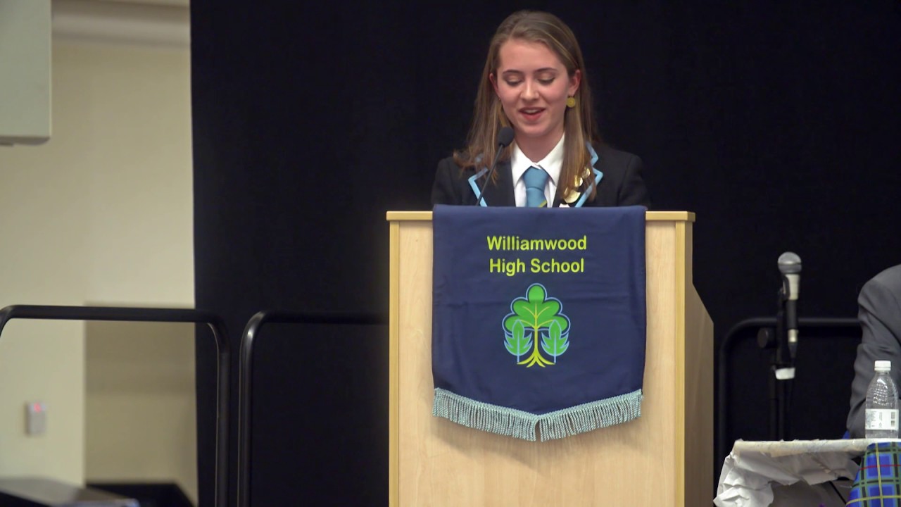 a speech of a head girl