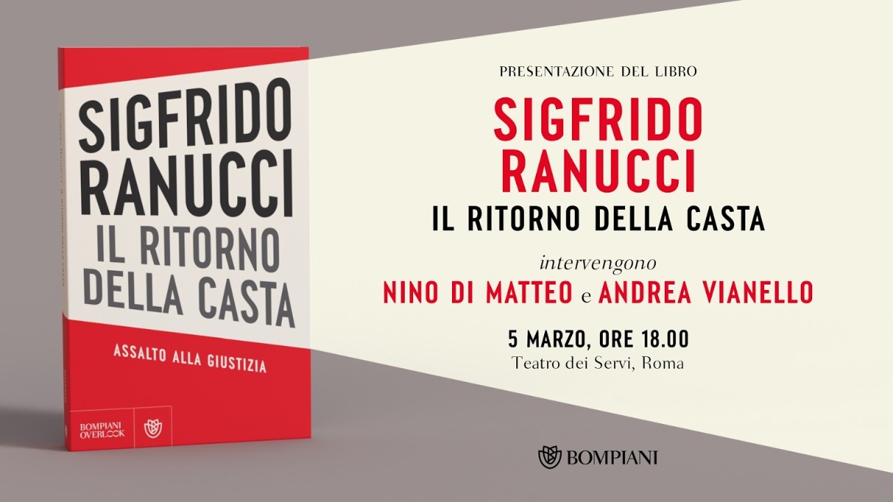 Il ritorno della casta, Sigfrido Ranucci dialoga con Nino Di Matteo e Andrea Vianello
