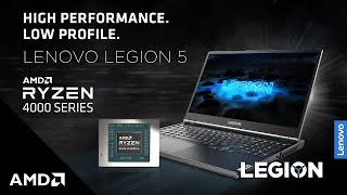 Introducing the Lenovo Legion 5 powered by AMD Ryzen™ Processors