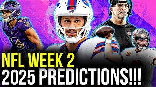 NFL Week 2 Predictions | Game Picks, Upsets \& Must Watch Matchups