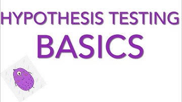 Basics | Hypothesis Testing | Biostatistics