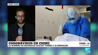 Coronavirus en Chine : le nombre de nouveaux cas en forte chute