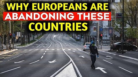Top 10 EMPTIEST European Countries in 2025 