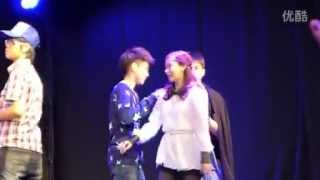 20121111 TiNa&Aom - 台灣見面會之大風吹Aom挑隊員