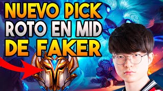 El NUEVO CAMPEON de FAKER ROTO en MID | GUIA NUNU LOL