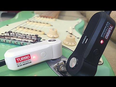 Sistema De Transmissão Sem Fio Para Instrumentos Turbo Eletronic TE-03 -  Leimar Musical