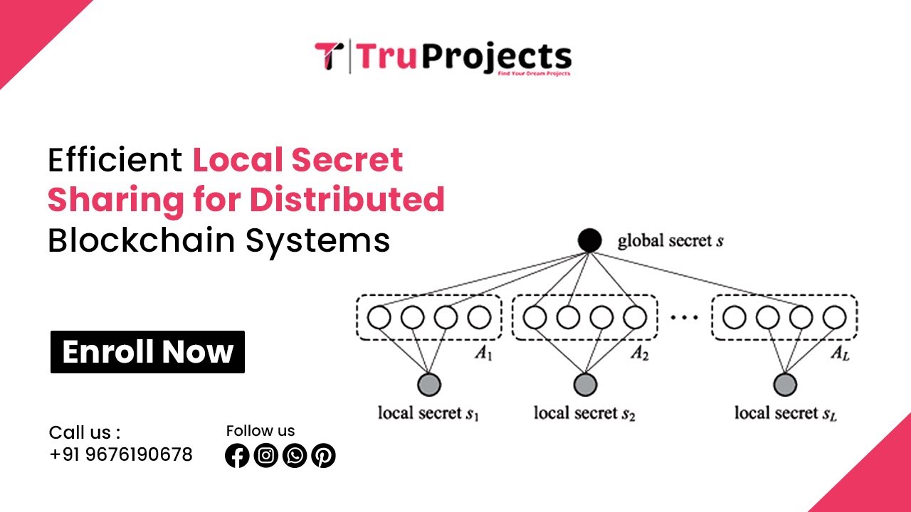 Efficient Local Secret Sharing for Distributed Blockchain Systems - YouTube
