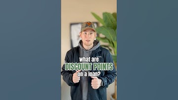 What are discount points on a loan?
