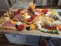 How to make a Charcuterie Table/ Grazing table/ first time making one!