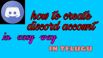 How to creat discord server and account in telugu