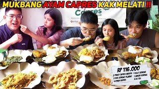 WA WA WADUH LAGI DI MIMPI KAH INI ‼️ MUKBANG AYAM CAPRE CABE IJO KA MELATI SAMA @JonathanLiandi