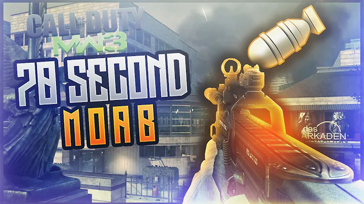 MW3: Fast Solo 70 Second P90 MOAB on Arkaden! - (Modern Warfare 3 Fast MOAB)