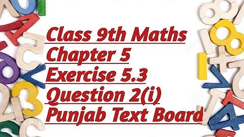 Class 9th Maths Unit 5 Ex 5.3 Q2(i),Remainder theorem by given condition |@Mathpoint with Rameen