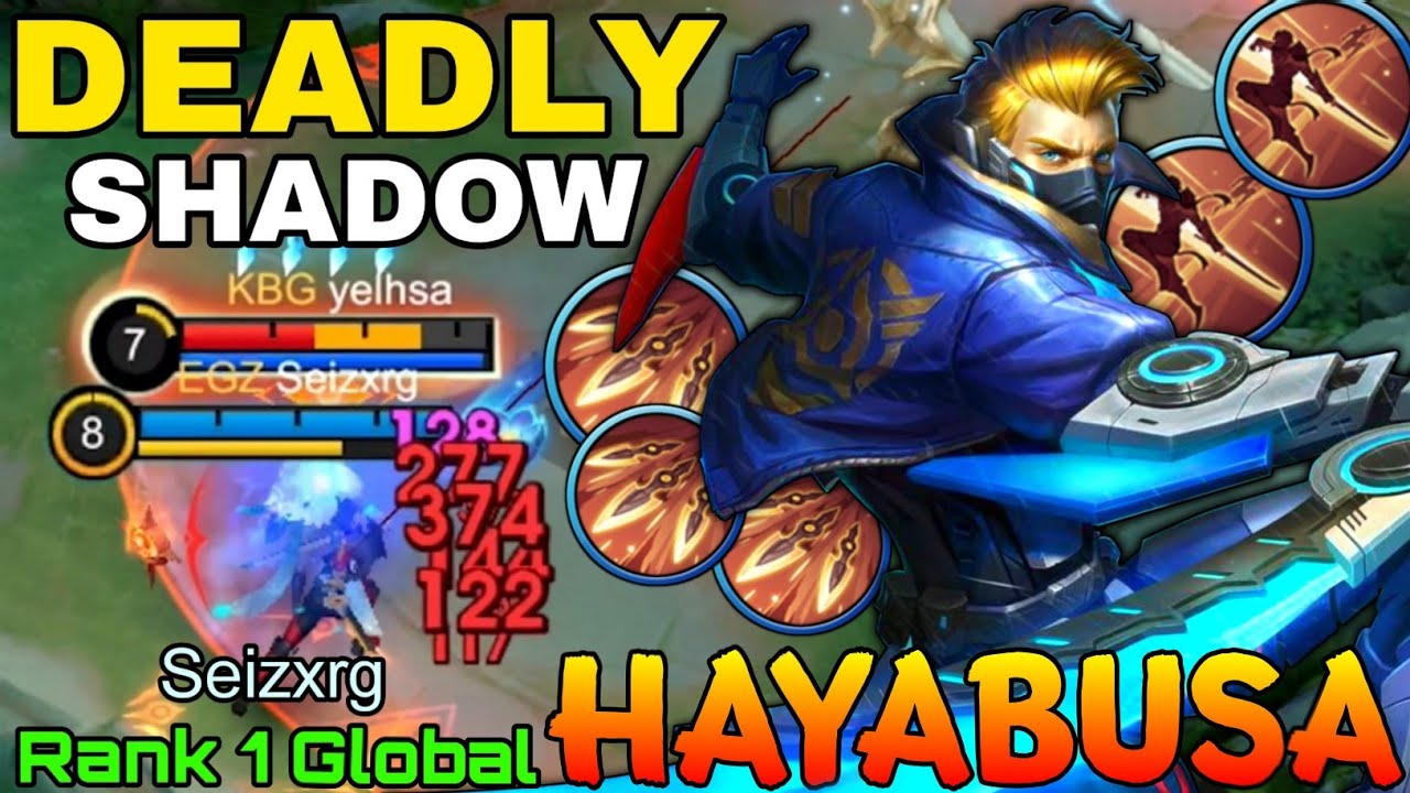Future Enforcer Iron Hayabusa Deadly Shadow - Top 1 Global Hayabusa by Seizxrg - Mobile Legends