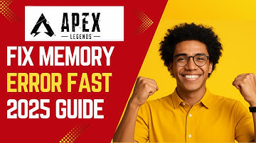 NEW! How to Fix Apex Legends Memory Error Quickly in 2025!