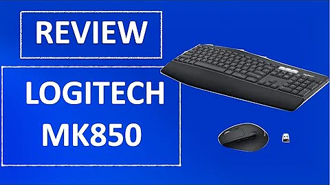 🔥 Best Wireless Keyboard & Mouse Combo 2025? Logitech MK850 Full Review & Test! 💻✨