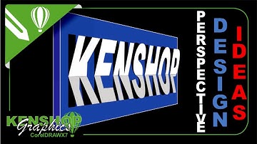 How to Create a 3D Perspective Design in CorelDRAW X7 | 3D PERSPECTIVE DESIGN in CorelDRAWX7/ 2025