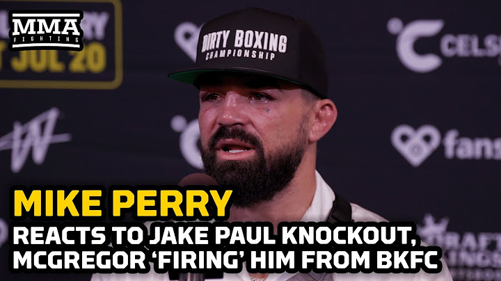 Mike Perry Reacts To Jake Paul Knockout Loss, Responds To Conor McGregor