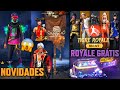 BANDEIRÃO, ROYALE GRÁTIS, BÔNUS DE RECARGA, EVENTO SQUAD BEATZ E MAIS - NOVIDADES FREE FIRE