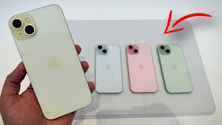 iPhone 15 All Colours Hands-On