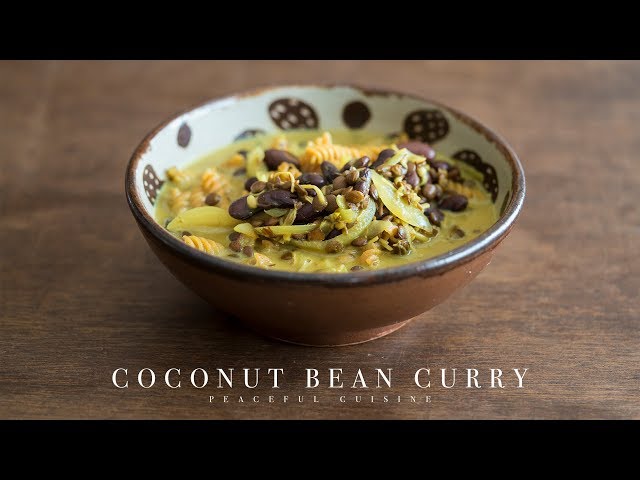 Coconut Bean Curry (vegan) ☆ ココナッツと豆のカレー