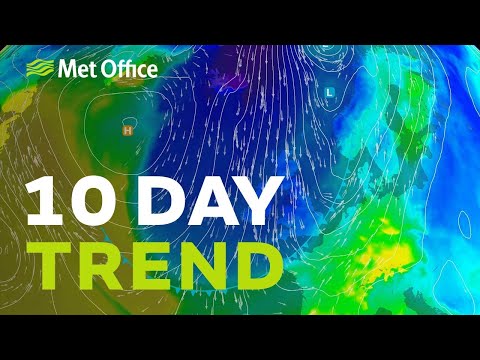 10 Day Trend – Snow and ice return